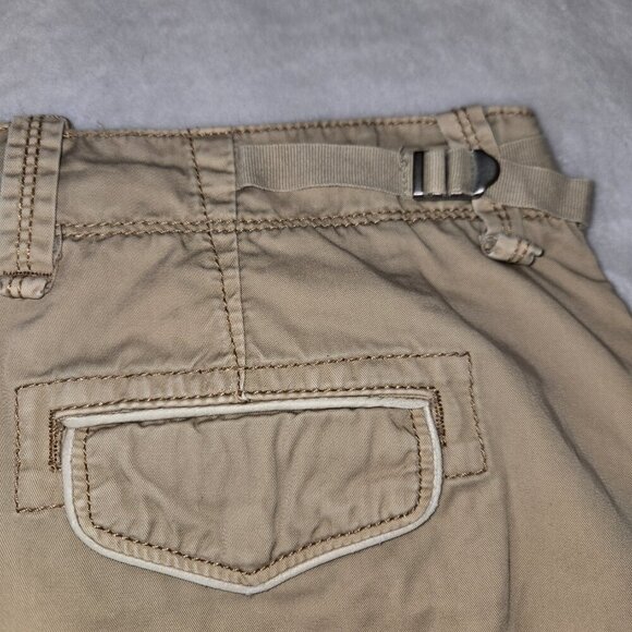 Polo Ralph Lauren Jeans Cargo Mini Skirt, Khaki, size 26 - Picture 3 of 16